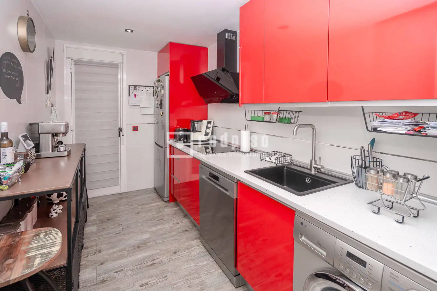 Cocina de Piso en venta en Humanes de Madrid con Aire acondicionado, Calefacción y Terraza