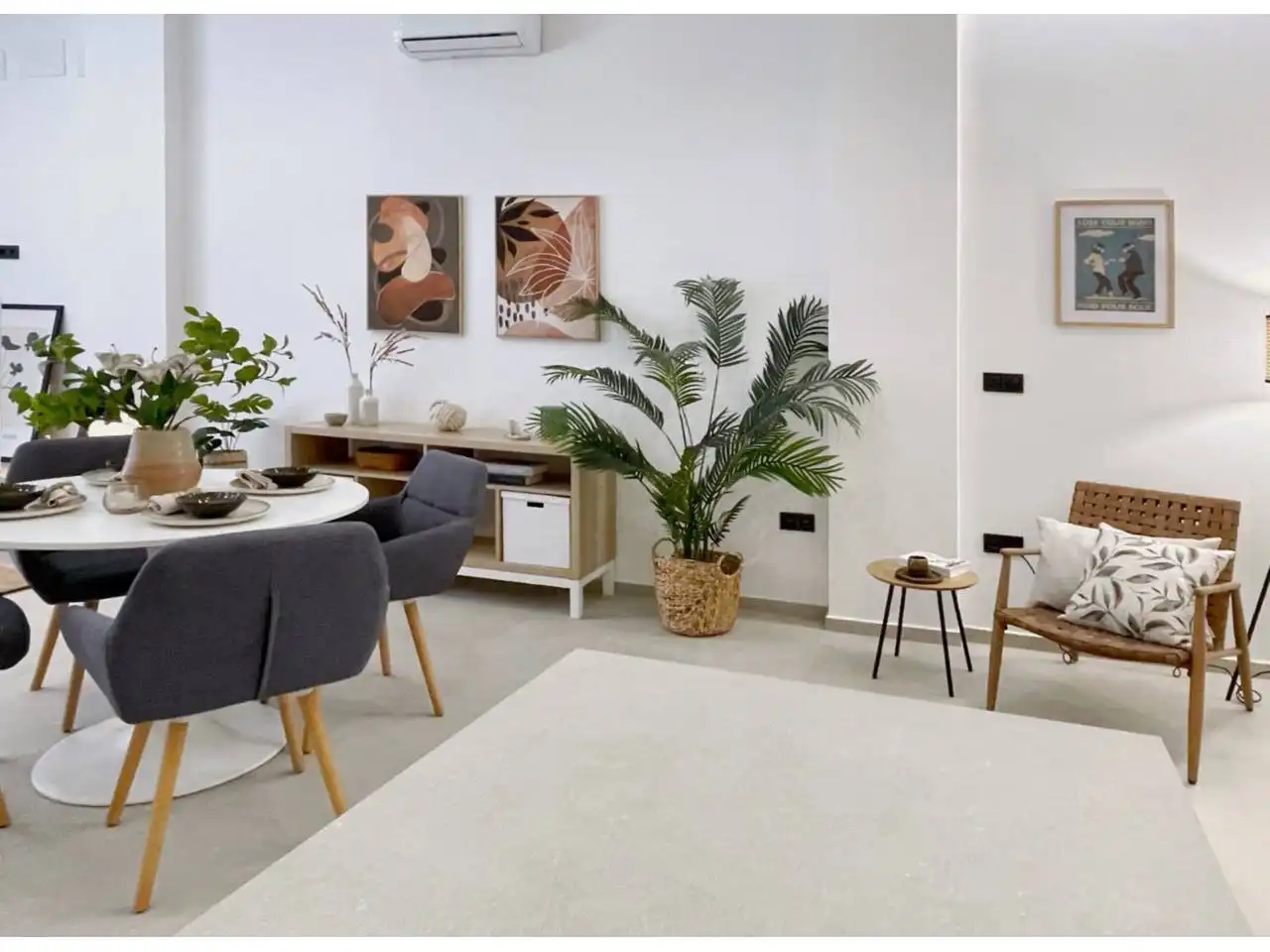 Sala de estar de Apartamento en venta en Valencia con Aire acondicionado y Trastero