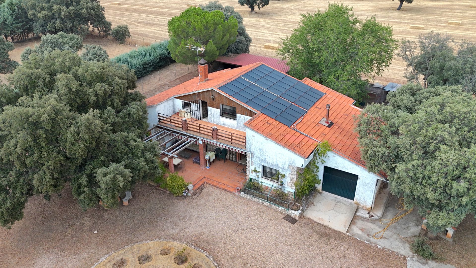 Vista exterior de Casa o chalet en venta en Pioz con Calefacción, Jardín privado y Terraza