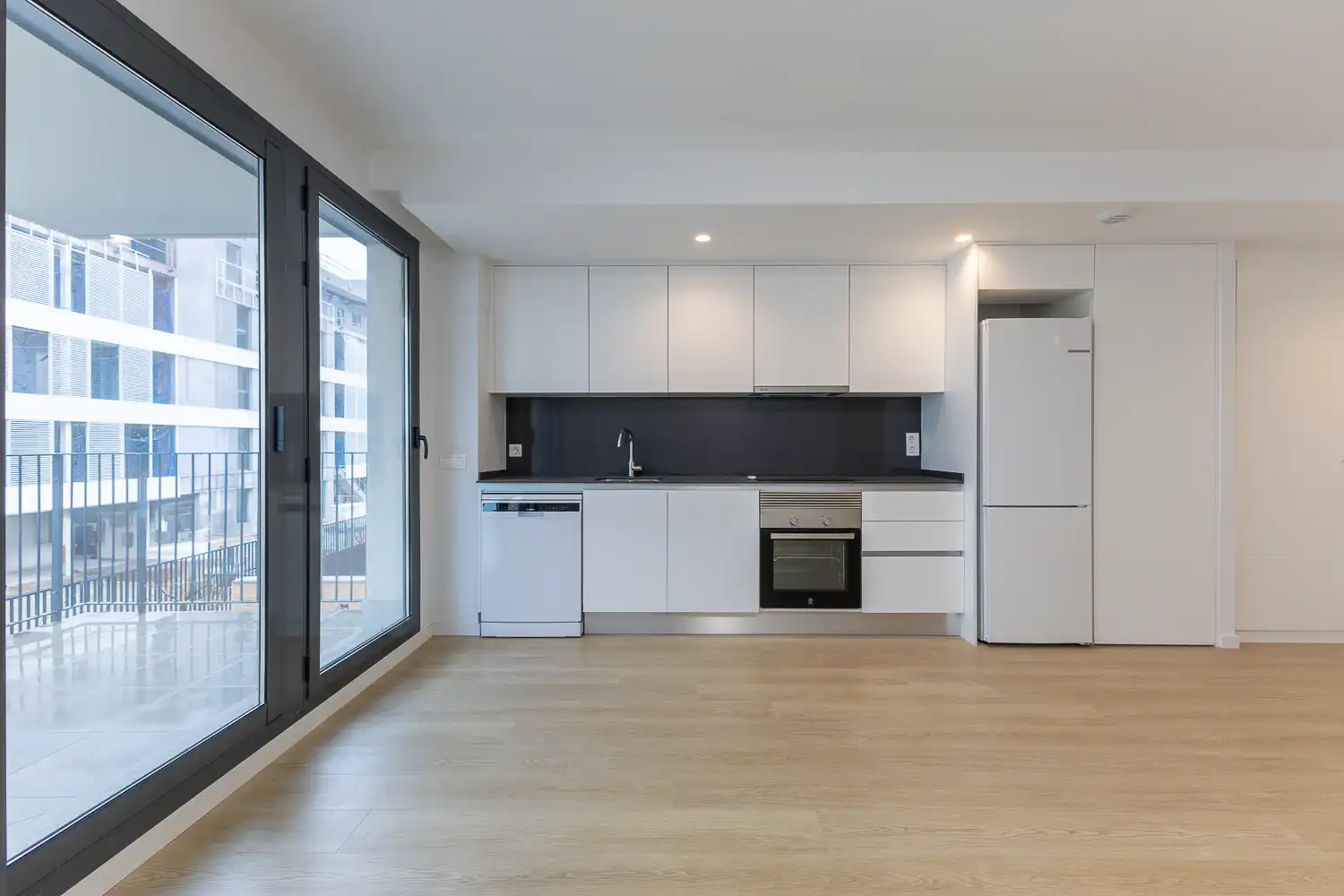Cocina de Piso de alquiler en Dénia con Aire acondicionado, Calefacción y Trastero