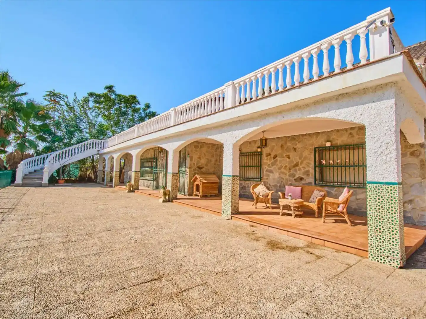 Terrassa de Casa o xalet en venda en Chauchina amb Aire condicionat i Piscina