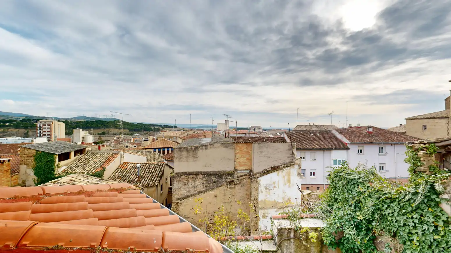 Exterior view of Houses for sale in Tafalla  with Heating, Parquet flooring and Terrace