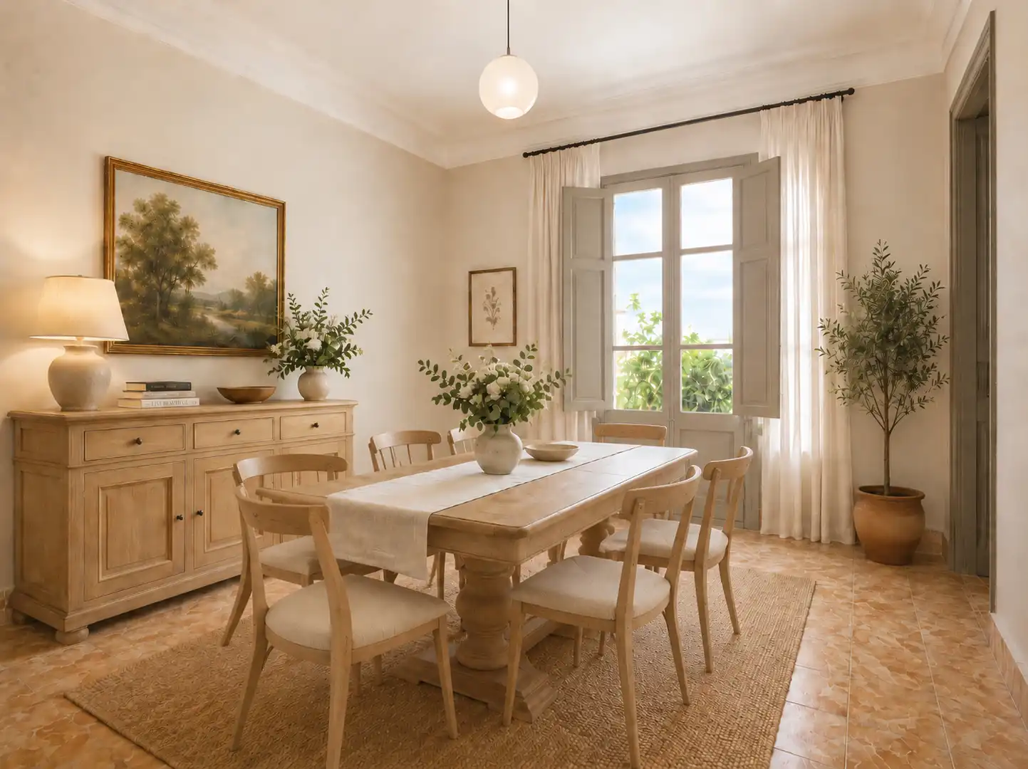 Dining room of Houses for sale in Torrebesses  with Private garden, Terrace and Storage room