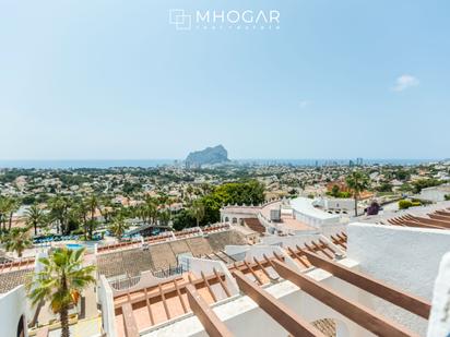 Exterior view of Apartment for sale in Calpe / Calp  with Air Conditioner, Terrace and Swimming Pool