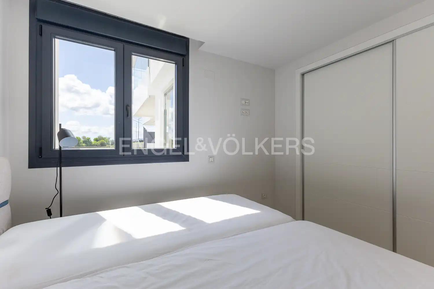Schlafzimmer von Wohnung zur Miete in Dénia mit Klimaanlage, Heizung und Privatgarten