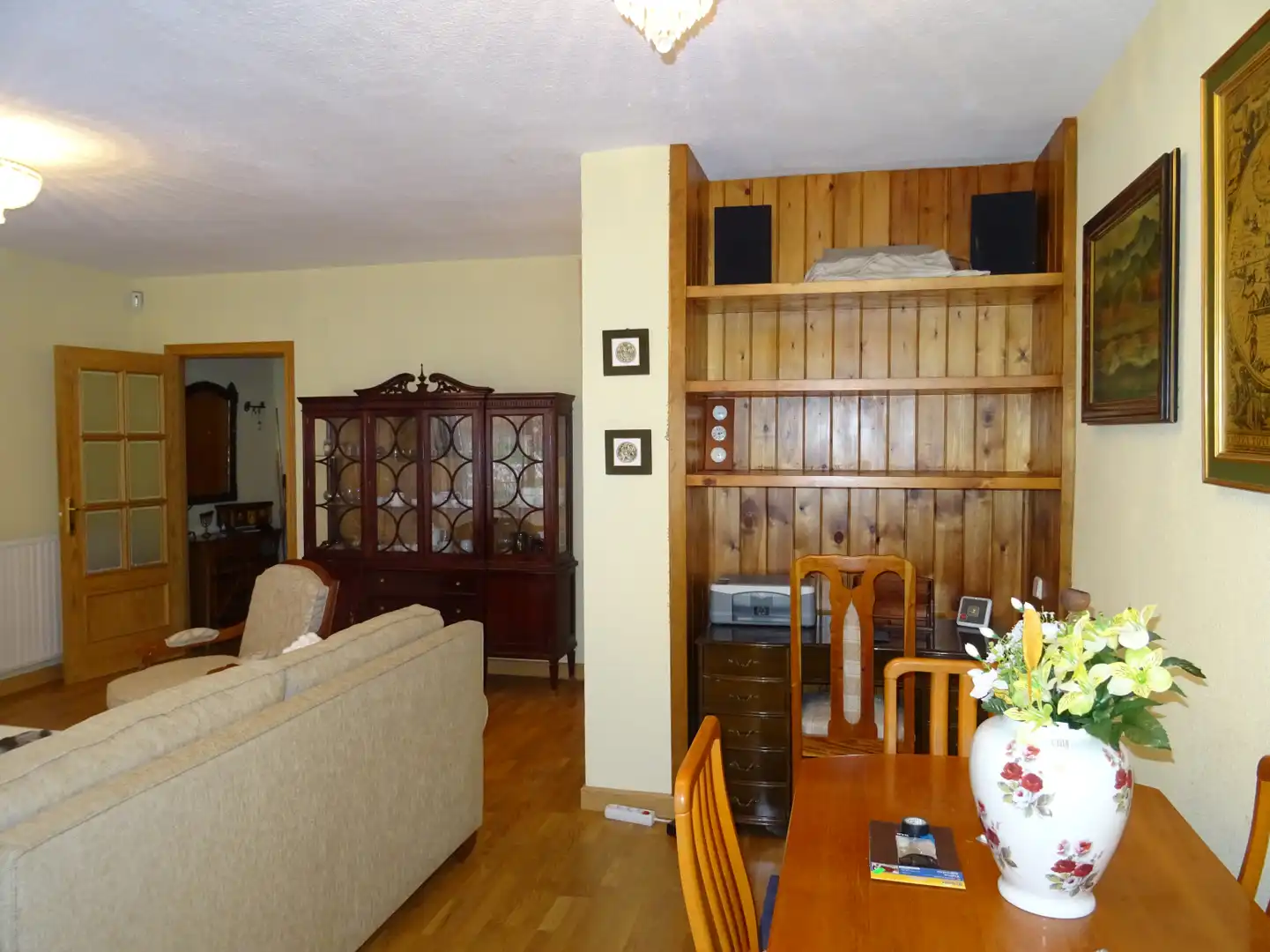 Dining room of Flat for rent in Madrid  with Heating and Terrace