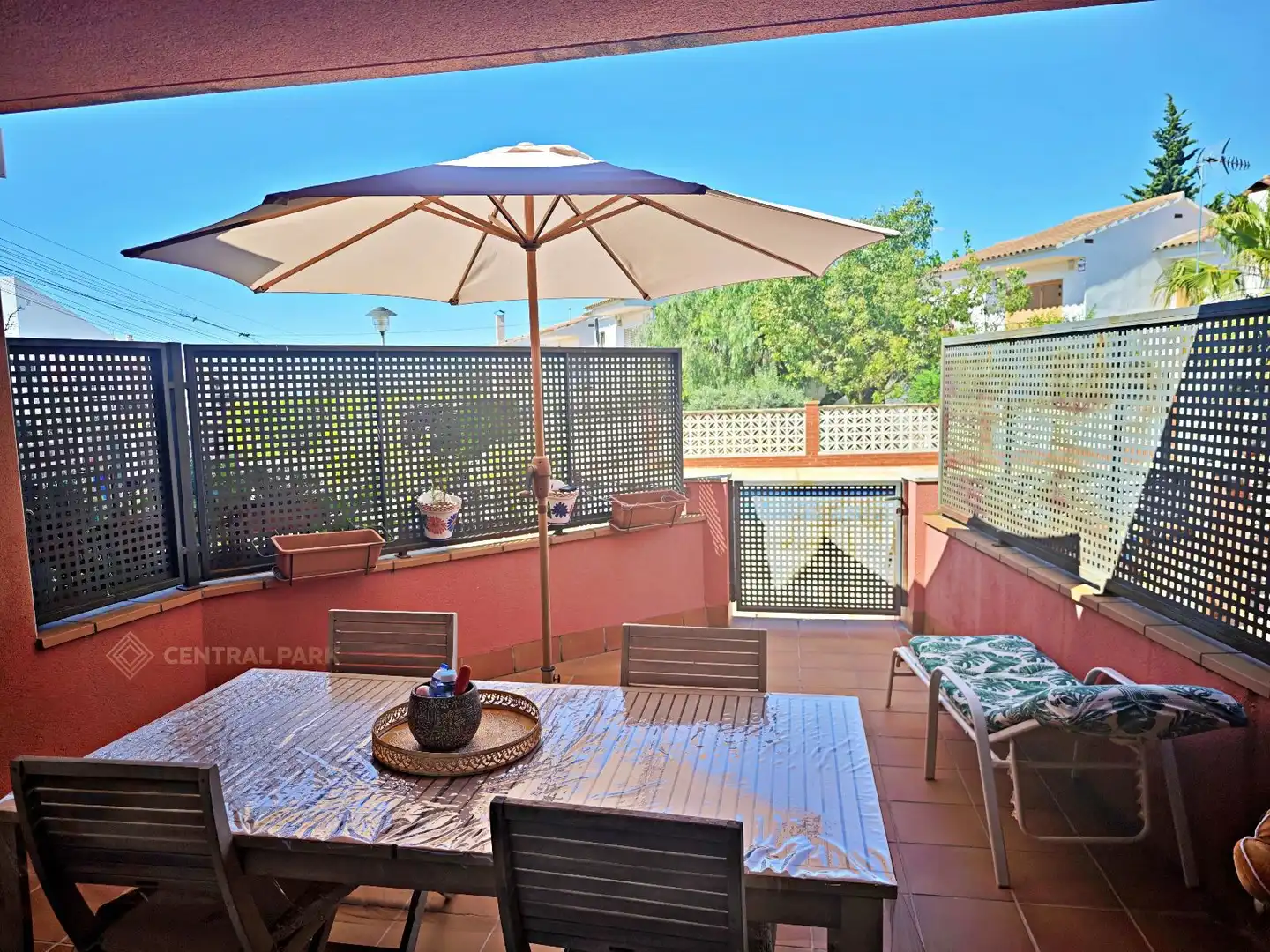Terrace of Detached homes for rent in Altafulla  with Air Conditioner, Heating and Private garden