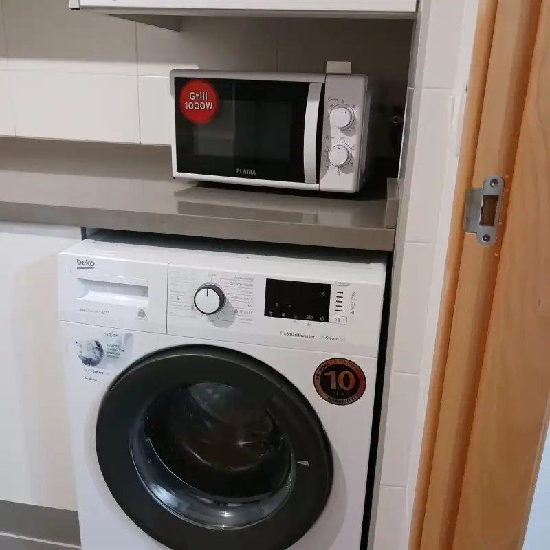 Kitchen of Flat for rent in La Font d'en Carròs  with Air Conditioner, Furnished and Balcony