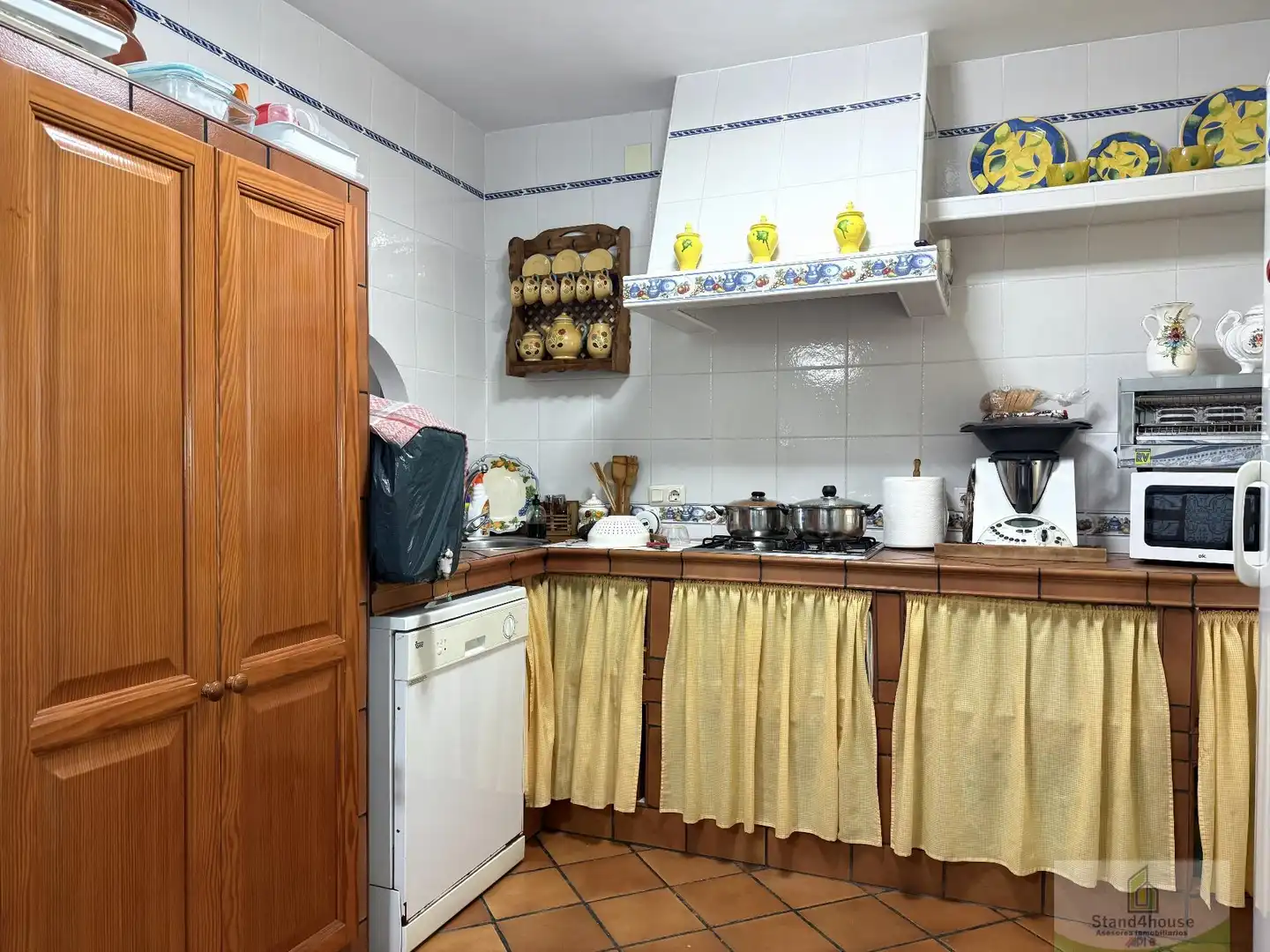 Cocina de Casa o chalet en venta en Bonares con Aire acondicionado, Calefacción y Terraza
