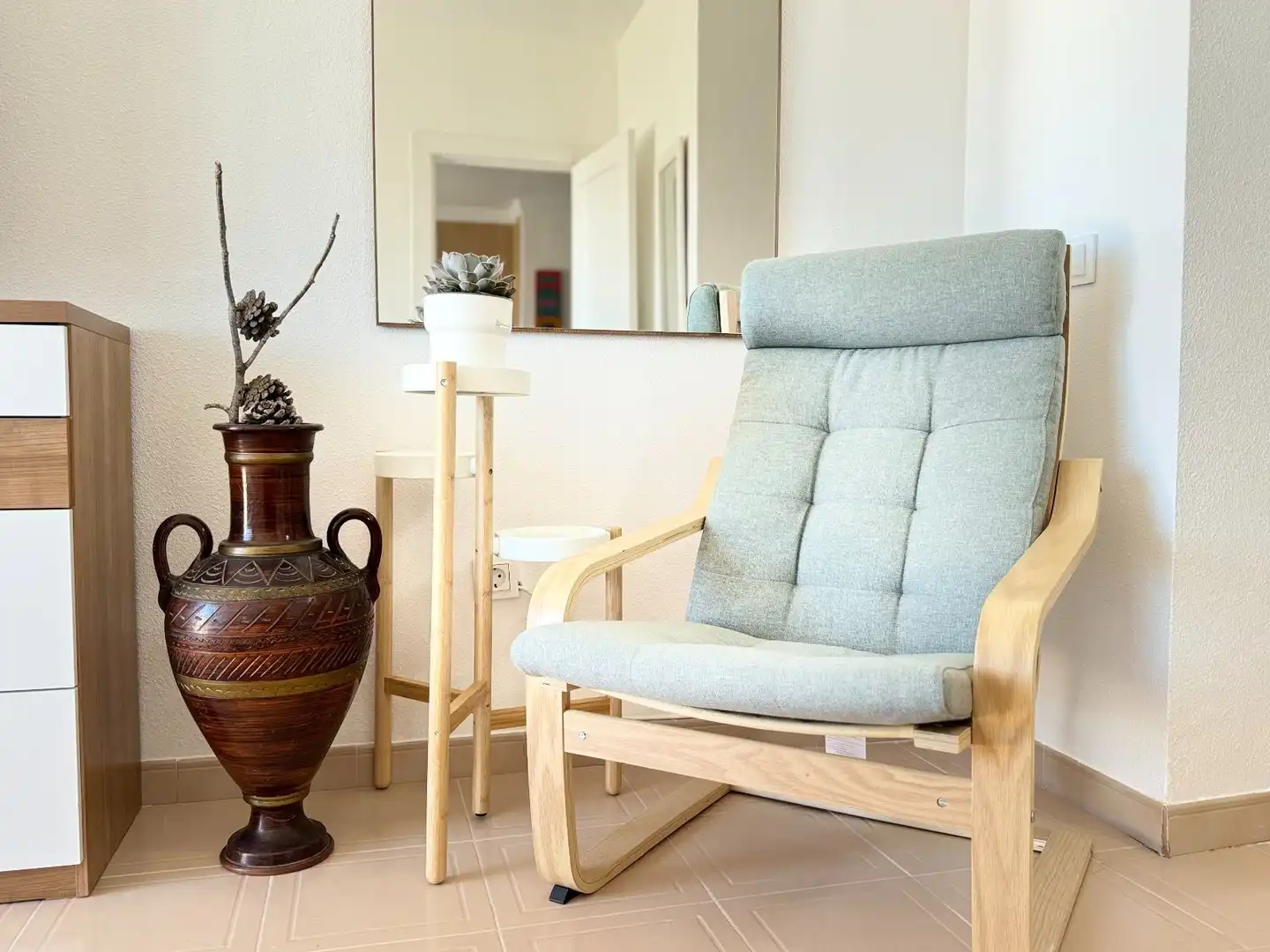 Sala de estar de Ático en venta en Benalmádena con Aire acondicionado, Calefacción y Terraza