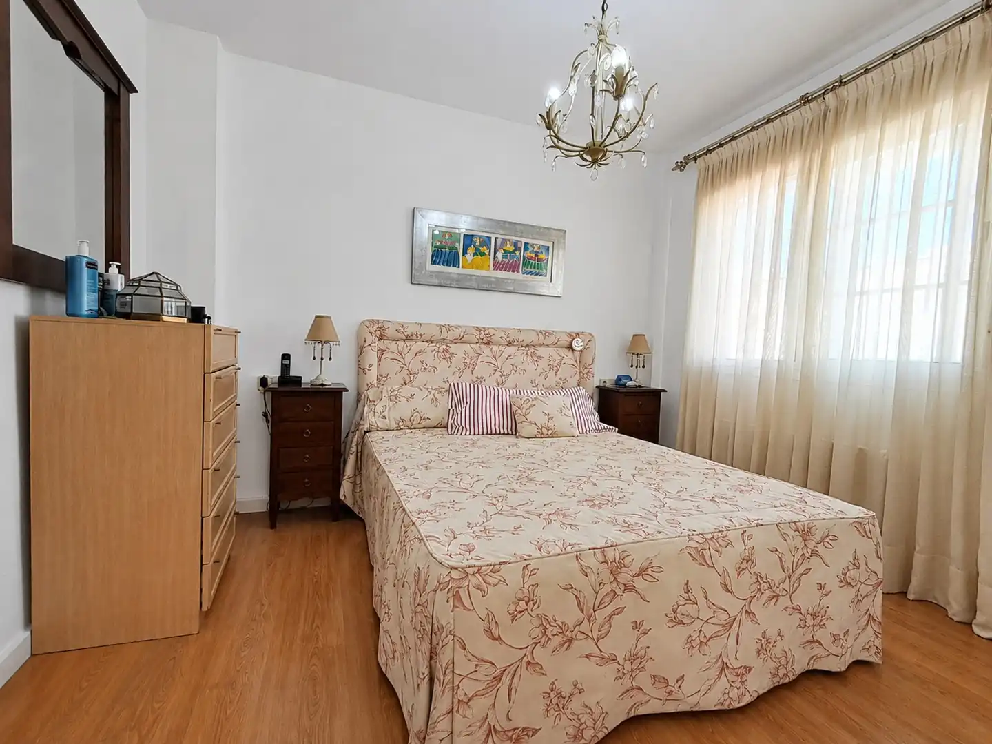 Dormitori de Casa adosada en venda en La Nucia amb Aire condicionat, Calefacció i Jardí privat