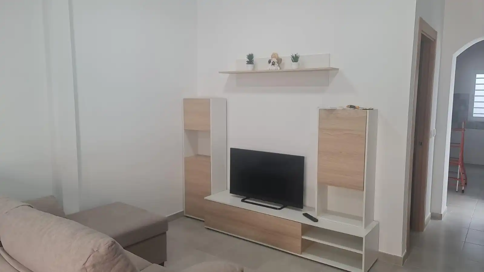 Sala de estar de Casa adosada de alquiler en Cartagena con Amueblado, Horno y Lavadora