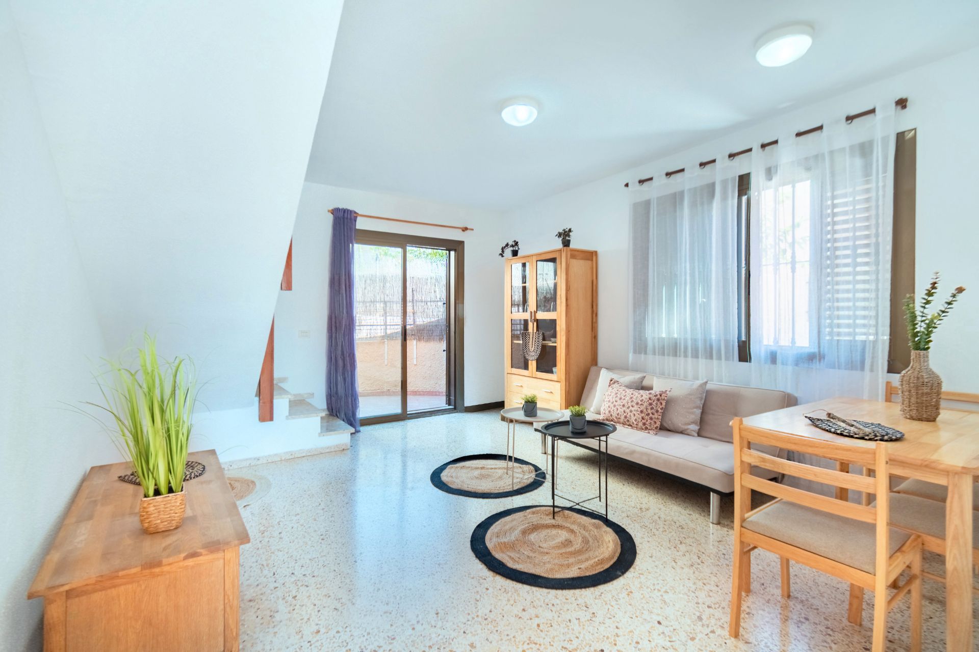 Sala de estar de Casa o chalet en venta en Benicasim / Benicàssim con Terraza, Amueblado y Horno