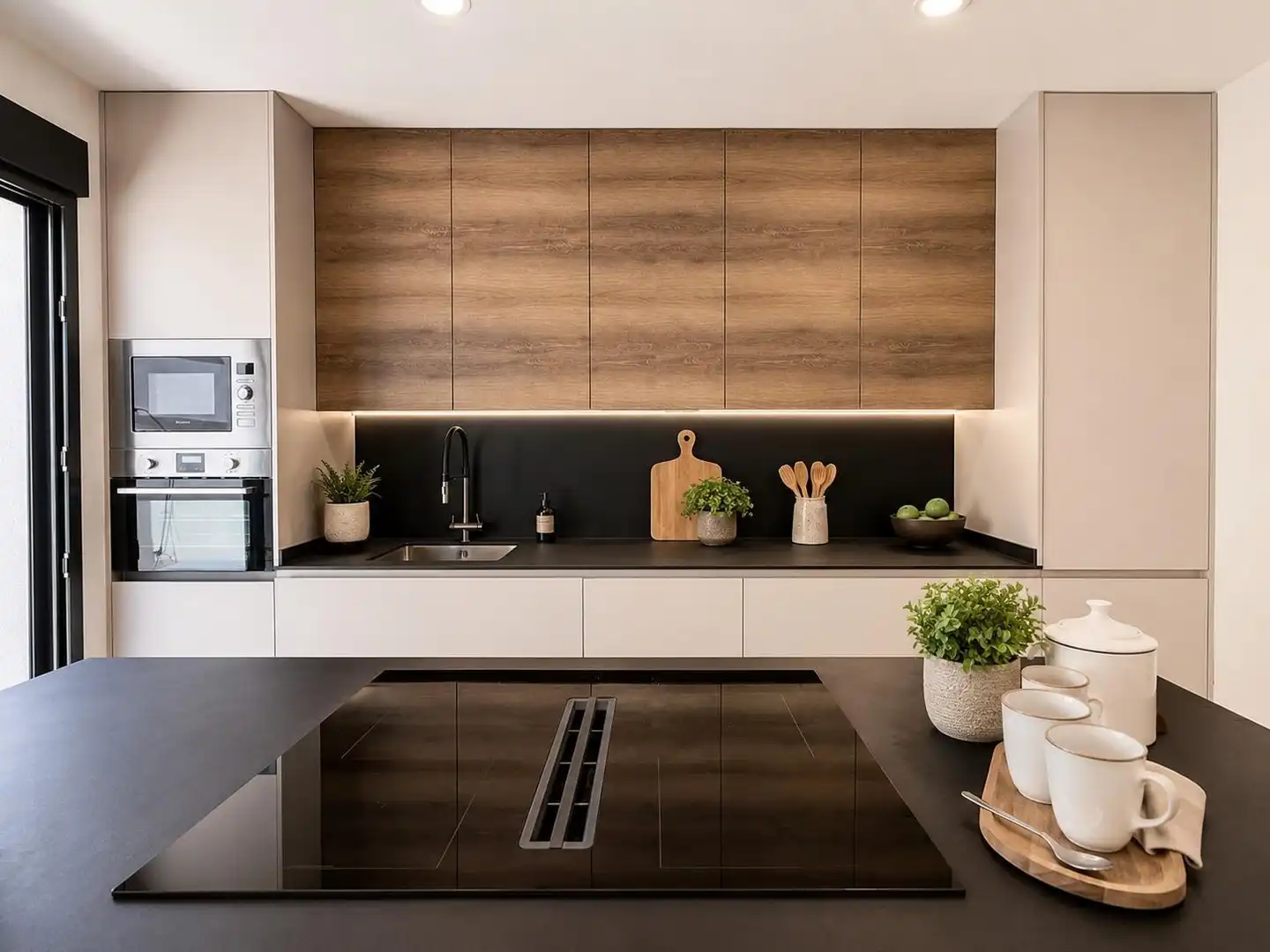 Cocina de Dúplex en venta en Villanueva del Río Segura con Terraza y Balcón