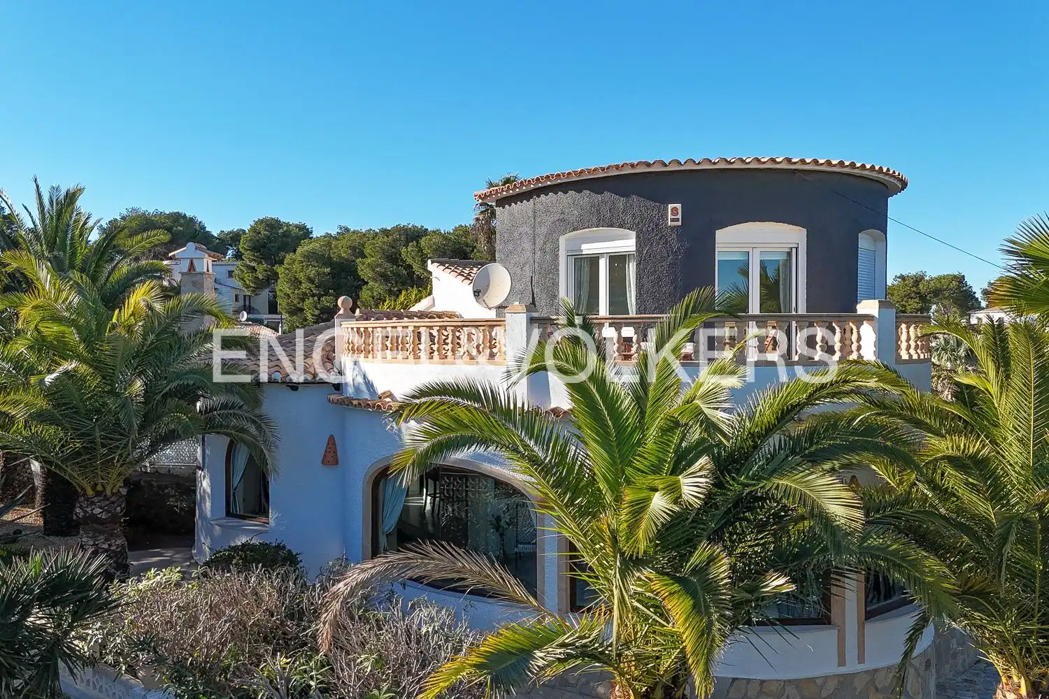 Exterior view of Houses for sale in Jávea / Xàbia  with Air Conditioner, Heating and Private garden