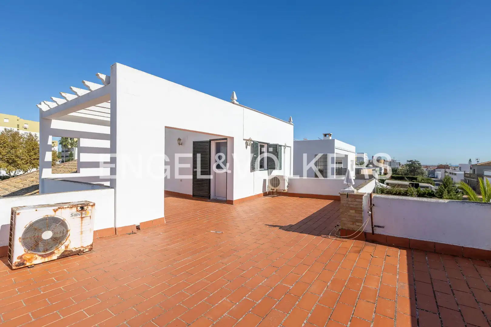 Terraza de Finca rústica en venta en La Antilla con Aire acondicionado, Calefacción y Jardín privado