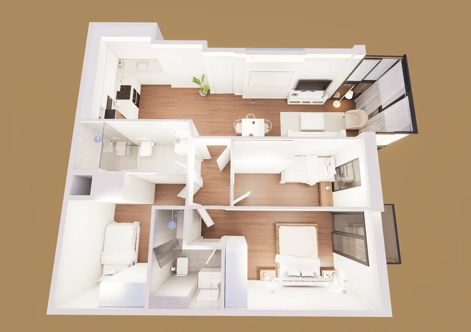 Piso en venta en Badalona con Balcón