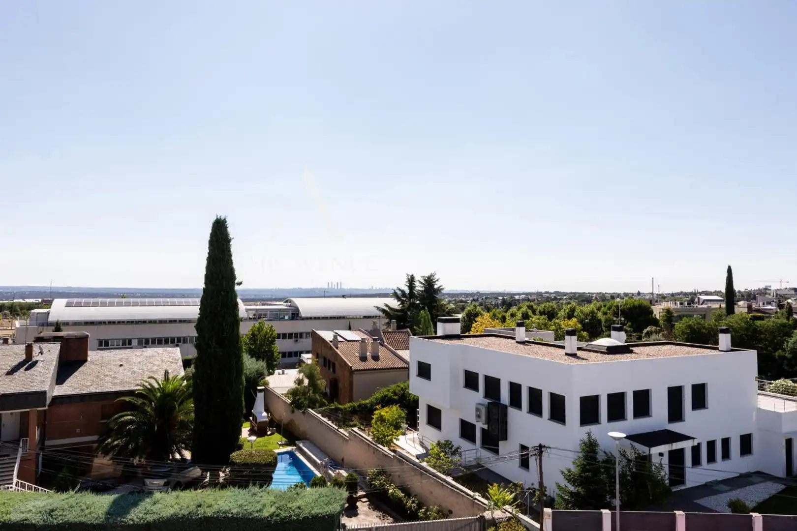 Terrassa de Casa o xalet en venda en Las Rozas de Madrid amb Aire condicionat, Calefacció i Jardí privat