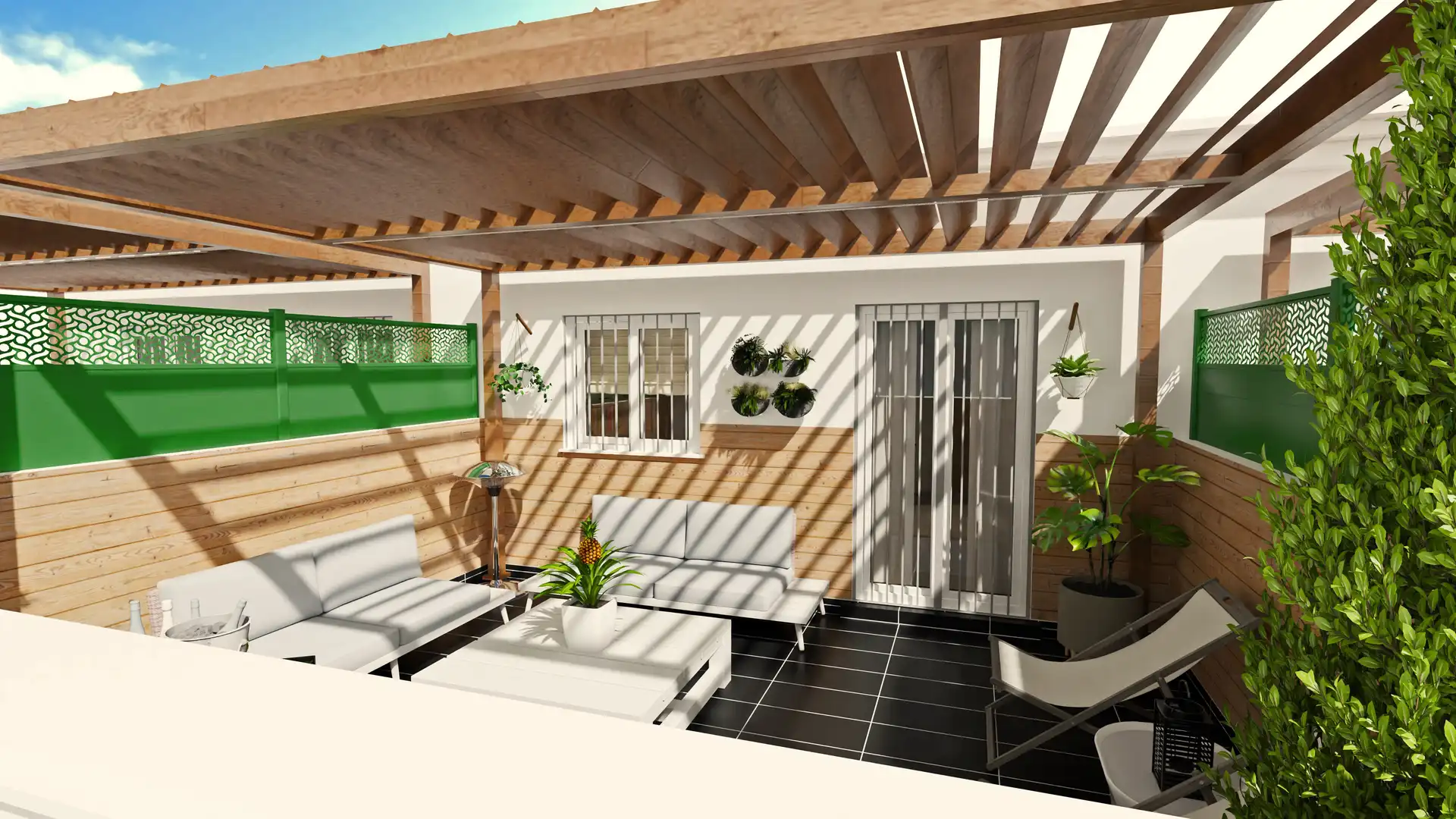 Terraza de Dúplex en venta en Olivares con Alarma
