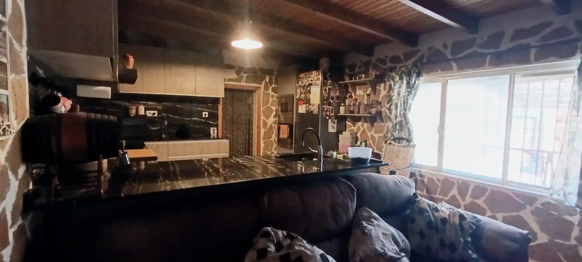 Cocina de Casa o chalet en venta en Algueña con Jardín privado, Terraza y Trastero