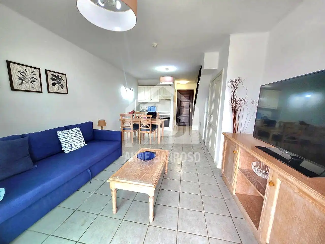 Sala d'estar de Dúplex de lloguer en Costa del Silencio