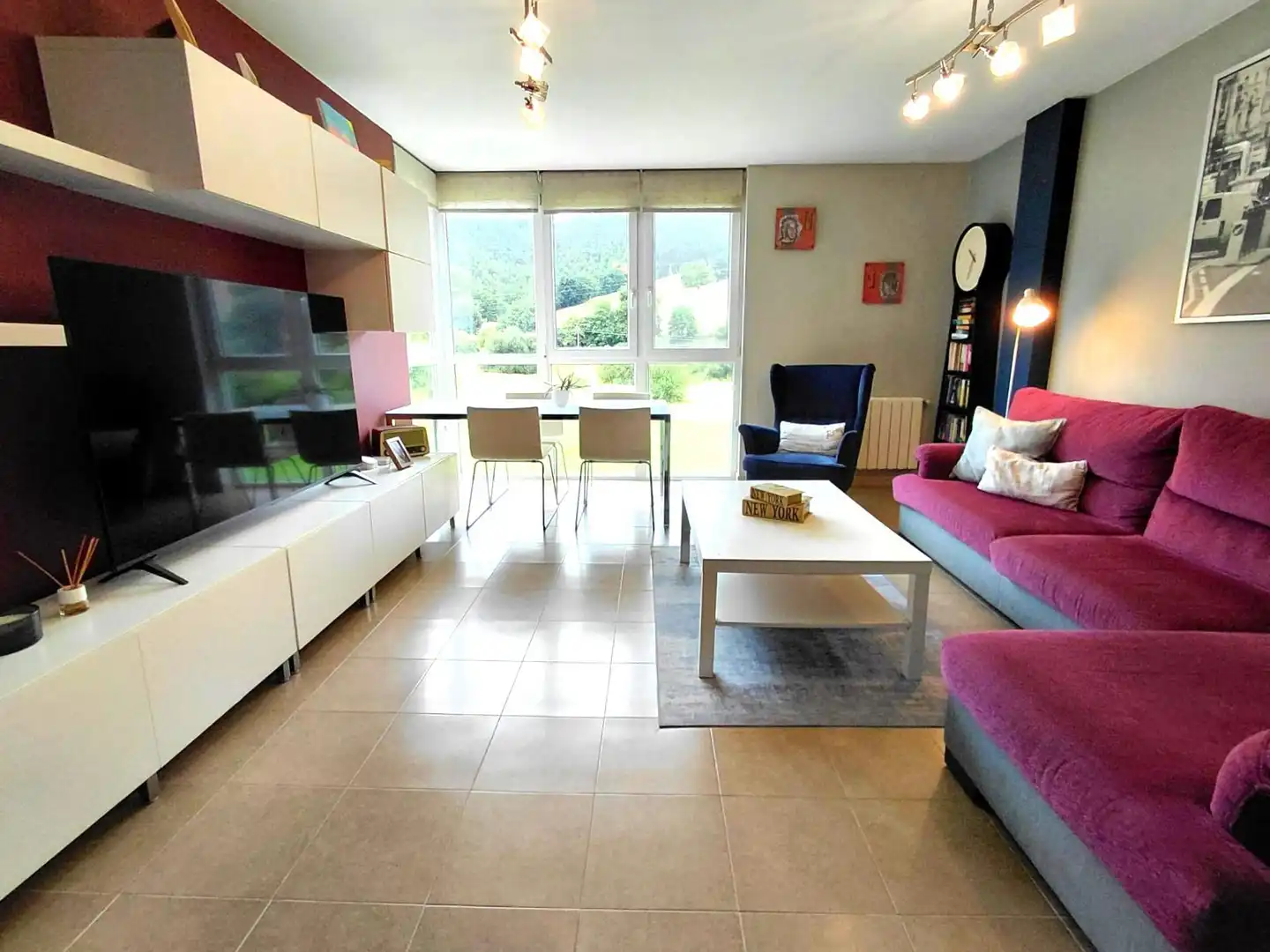 Living room of Flat for sale in Santa María de Cayón  with Heating and Storage room