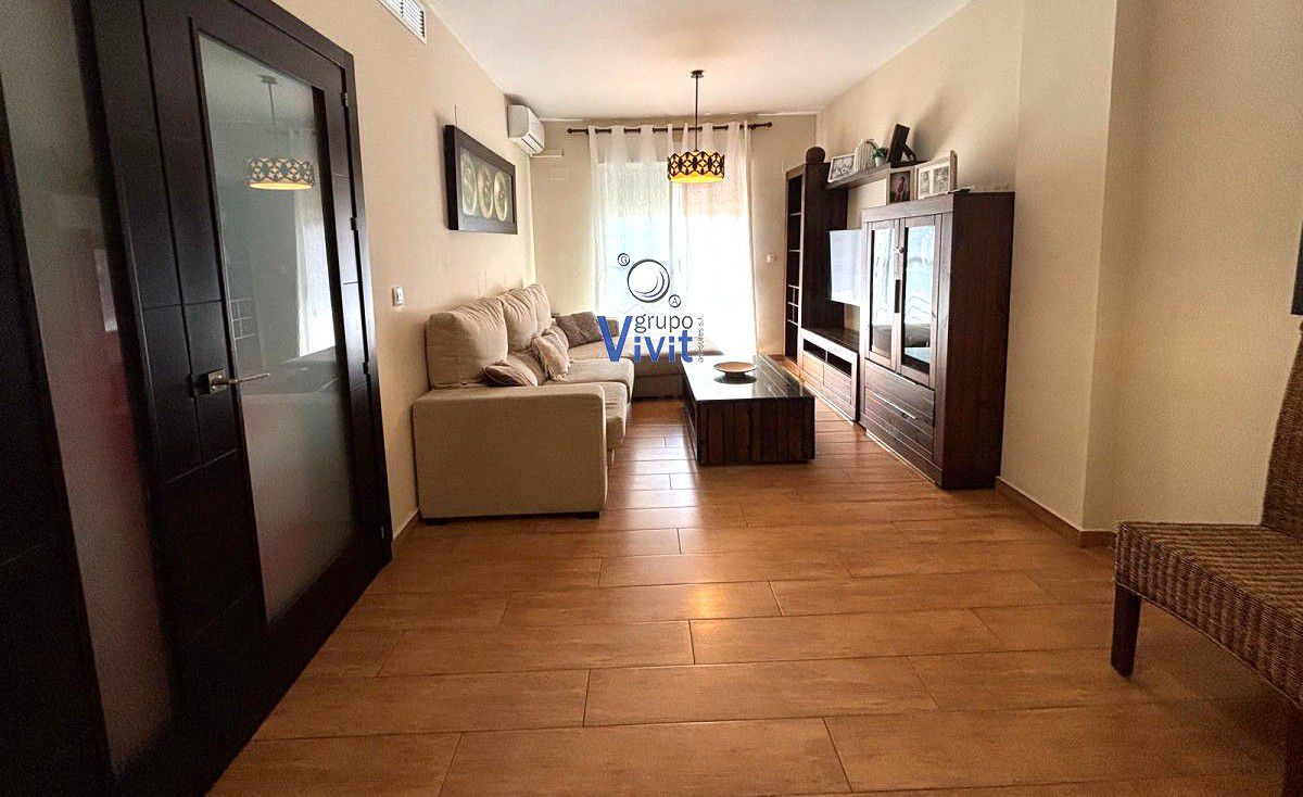 Living room of Flat for sale in Alcalá de Guadaira  with Air Conditioner, Terrace and Storage room