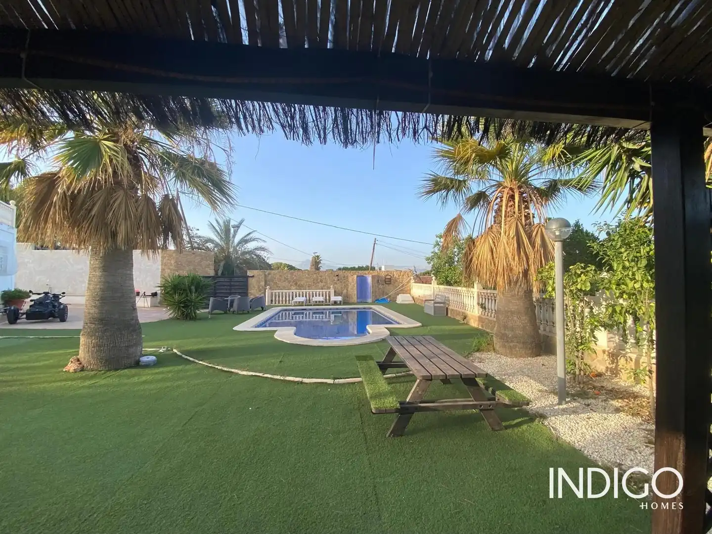 Garden of Houses for sale in Mutxamel  with Air Conditioner, Heating and Terrace