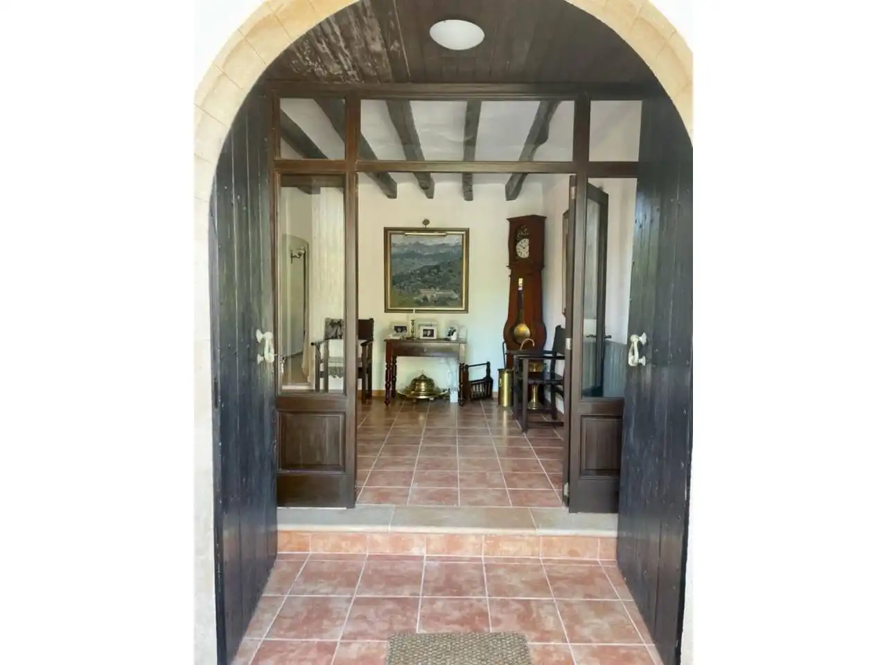 Country house zur Miete in Pollença mit Klimaanlage, Heizung und Privatgarten