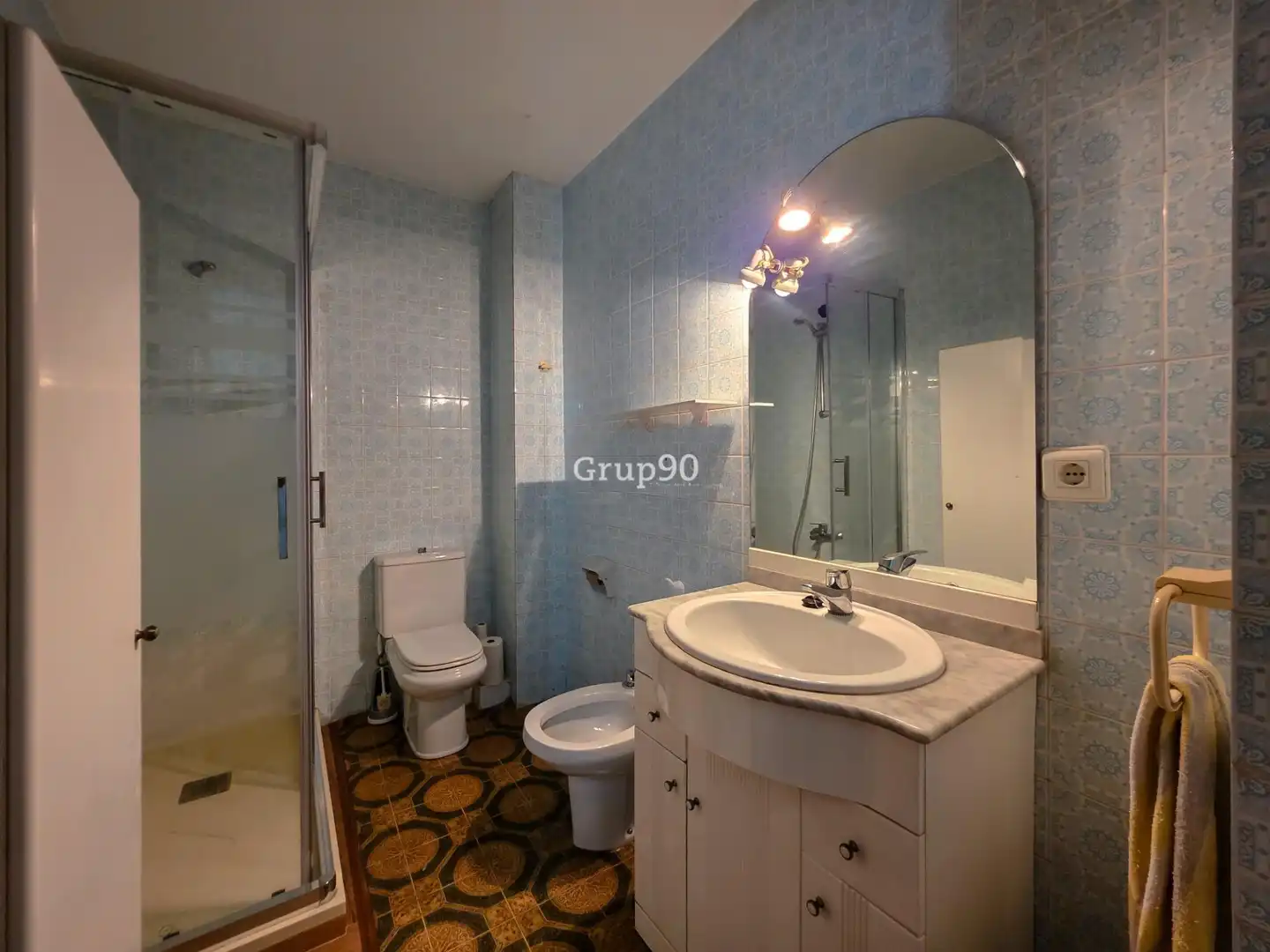 Badezimmer von Wohnung zum Verkauf in Lleida mit Heizung, Abstellraum und Balkon