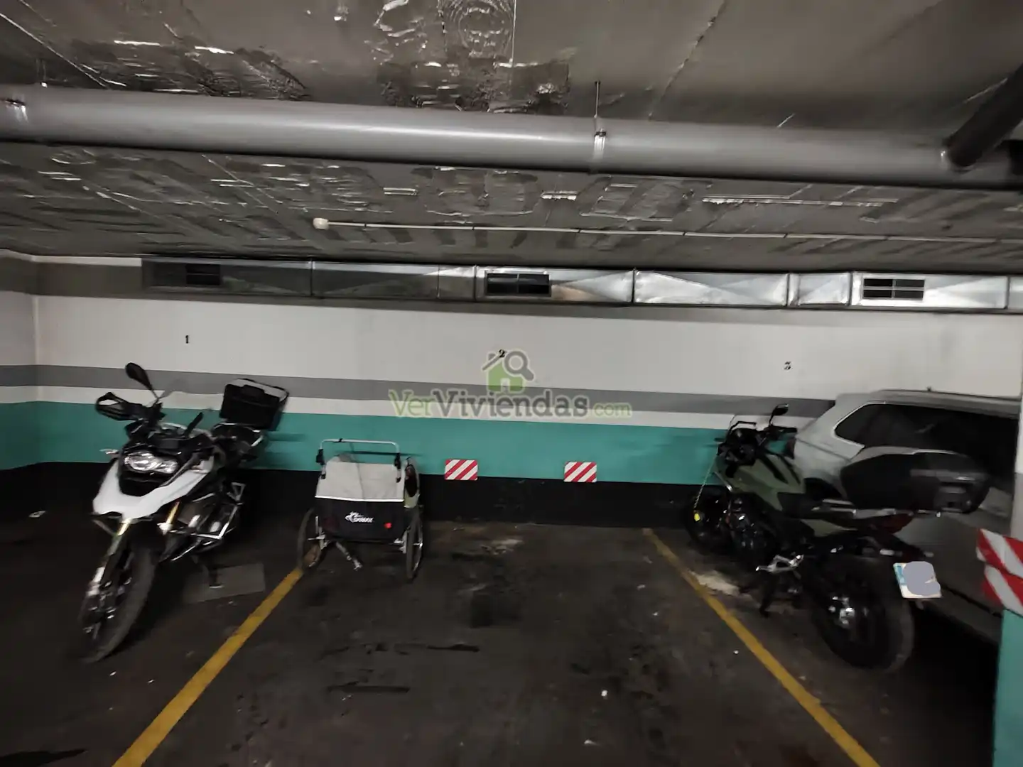 Parking of Duplexes for sale in Terrassa  with Air Conditioner, Heating and Parquet flooring