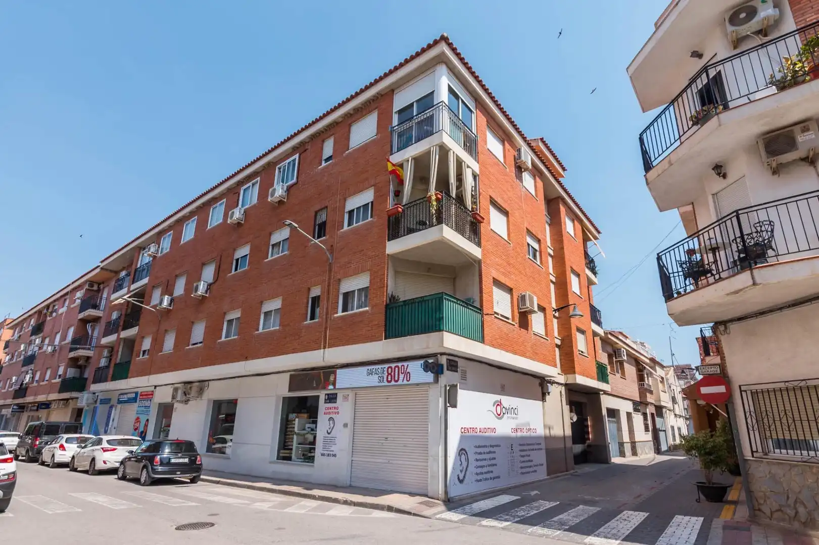 Außenansicht von Wohnung zum Verkauf in Santomera mit Klimaanlage, Heizung und Terrasse