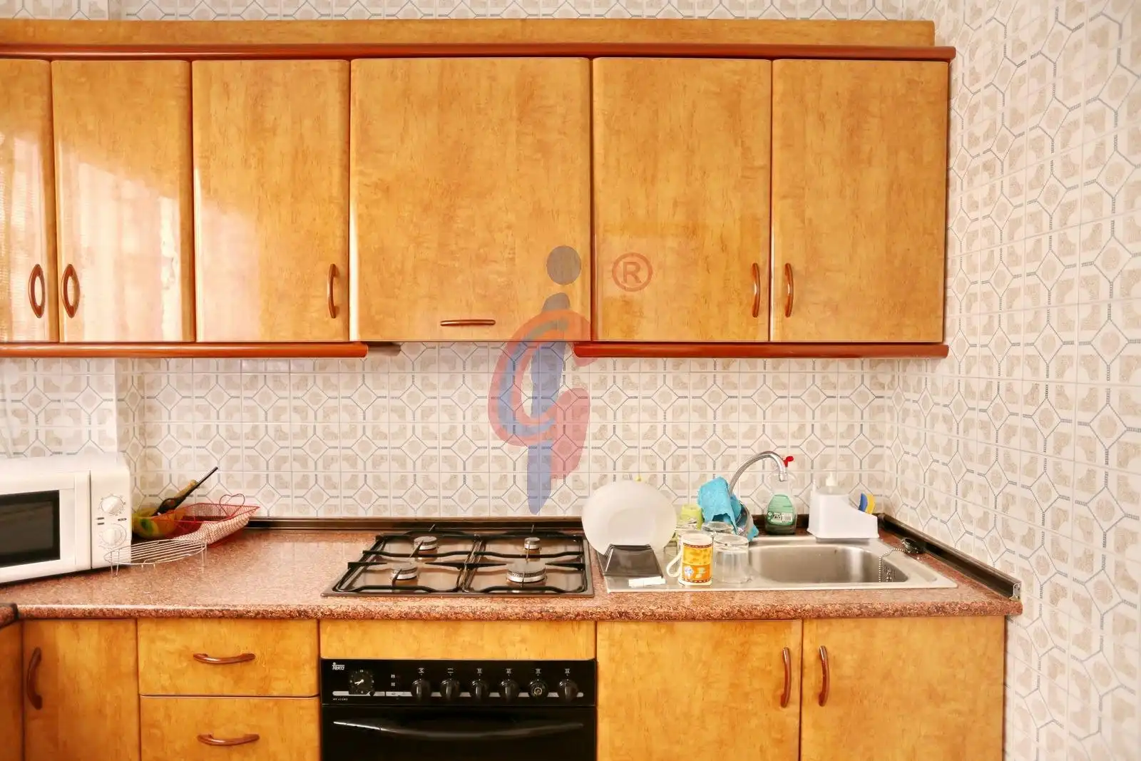 Cocina de Apartamento en venta en Torrevieja con Terraza y Amueblado