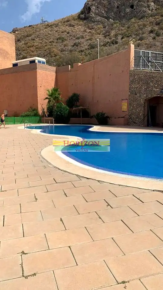 Schwimmbecken von Wohnungen zum Verkauf in Mojácar mit Klimaanlage, Terrasse und Möbliert