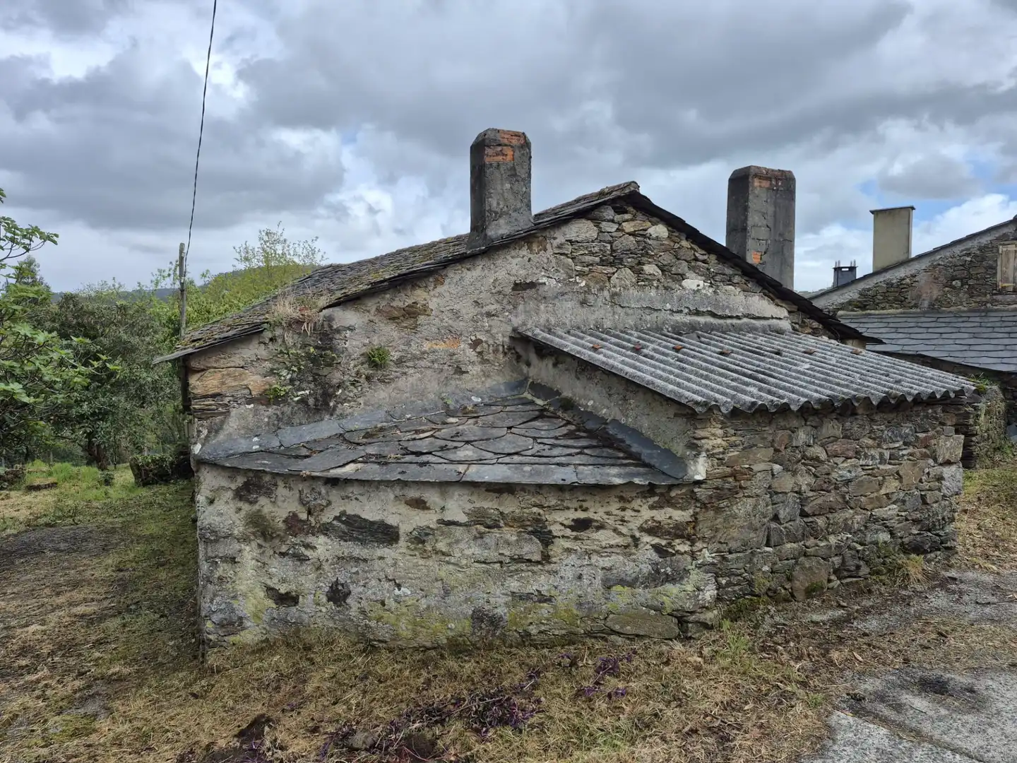 Vista exterior de Finca rústica en venta en As Somozas  con Jardín privado