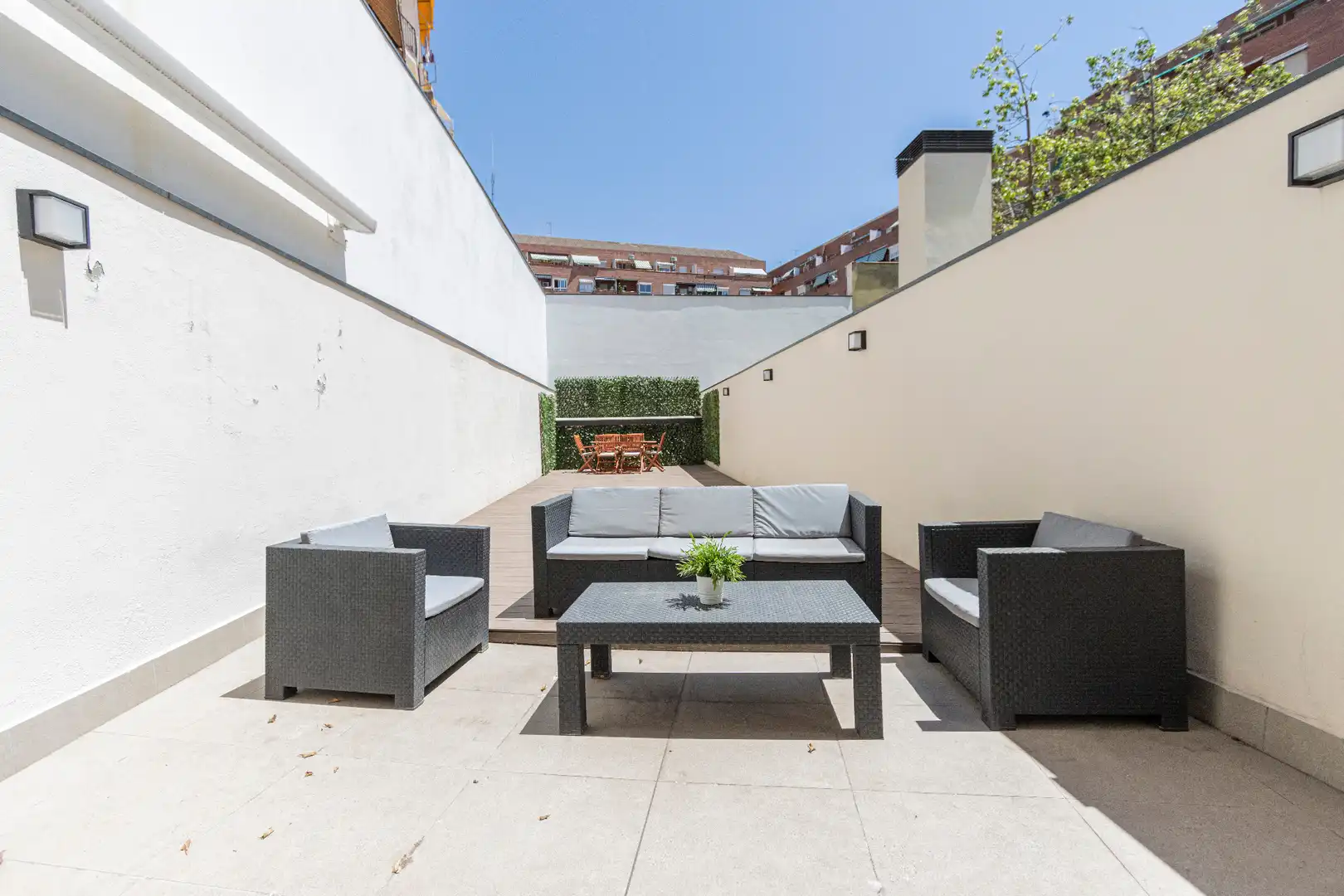 Terrace of Duplexes for sale in Barcelona  with Air Conditioner, Heating and Parquet flooring