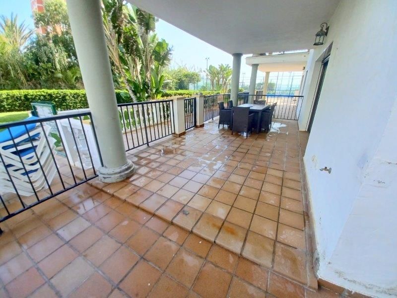 Terrace of Flat for sale in Manilva  with Air Conditioner, Heating and Private garden