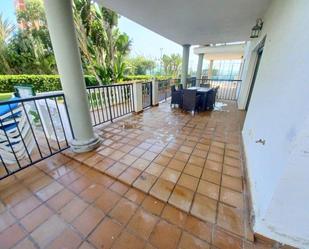 Terrace of Flat for sale in Manilva  with Air Conditioner, Heating and Private garden