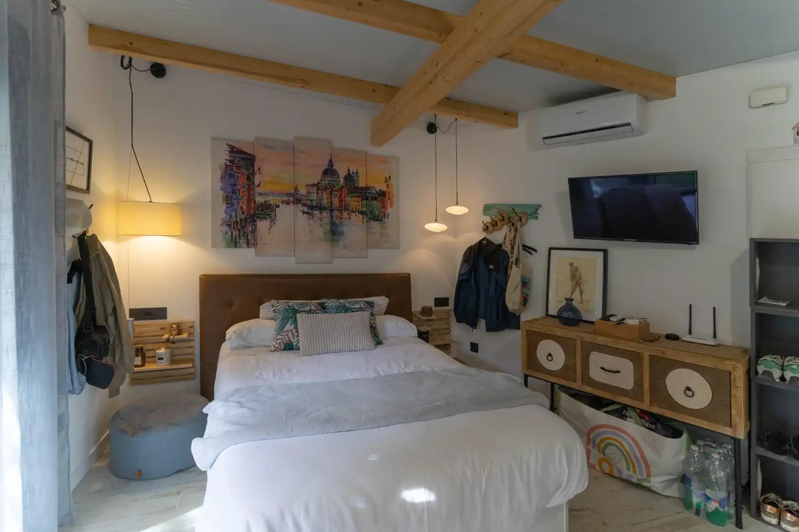 Bedroom of Detached homes for rent in Riogordo  with Air Conditioner, Private garden and Terrace