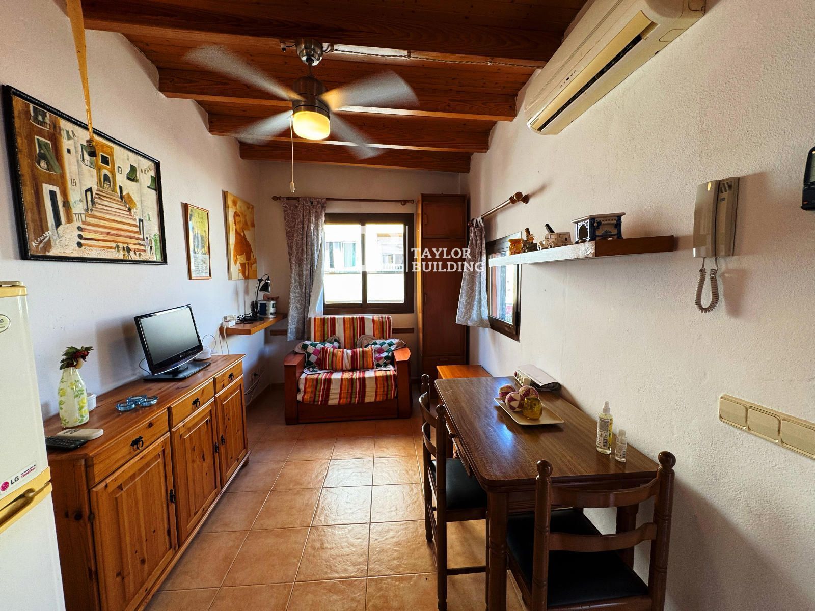 Living room of Flat for sale in  Palma de Mallorca  with Heating, Terrace and Oven