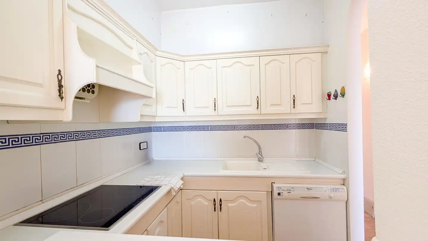 Kitchen of Flat for sale in Santa Pola  with Terrace and Furnished