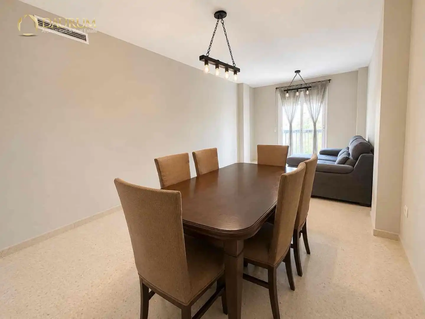 Dining room of Flat for sale in Sevilla  with Air Conditioner, Heating and Swimming Pool