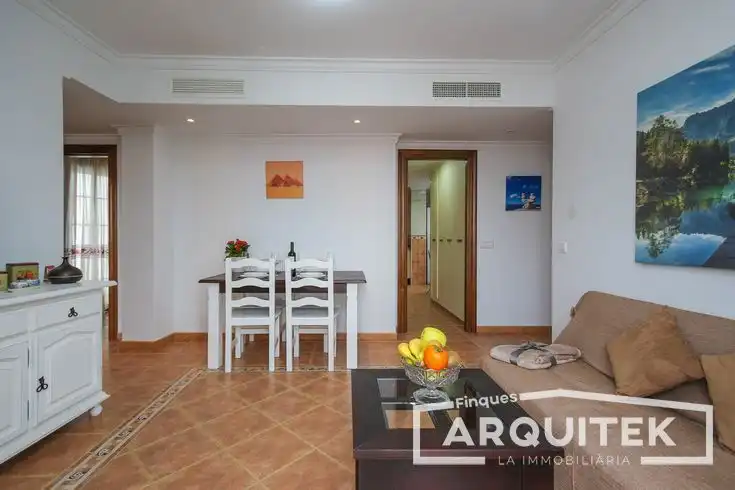 Sala de estar de Casa adosada en venta en Torrefarrera con Aire acondicionado, Calefacción y Jardín privado