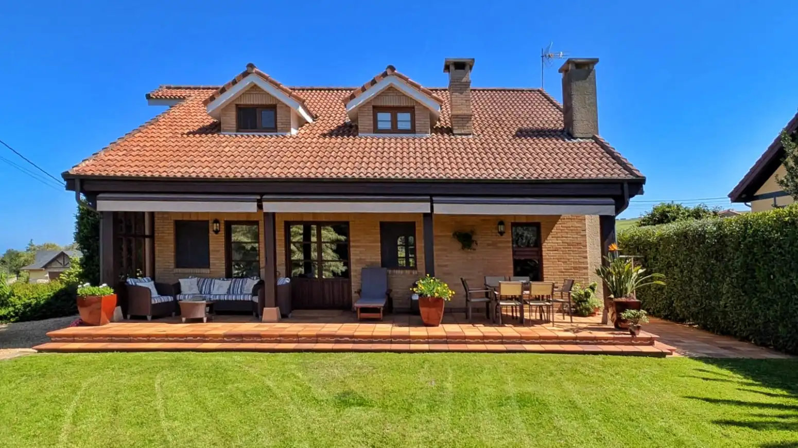 Terraza de Casa o chalet en venta en Alfoz de Lloredo con Calefacción, Terraza y Balcón