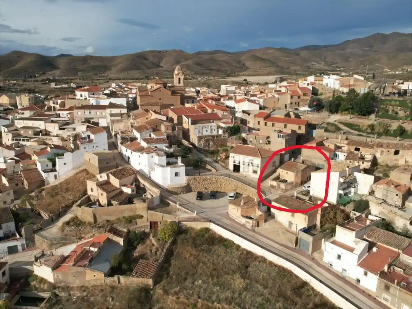 Vista exterior de Pis en venda en Uleila del Campo