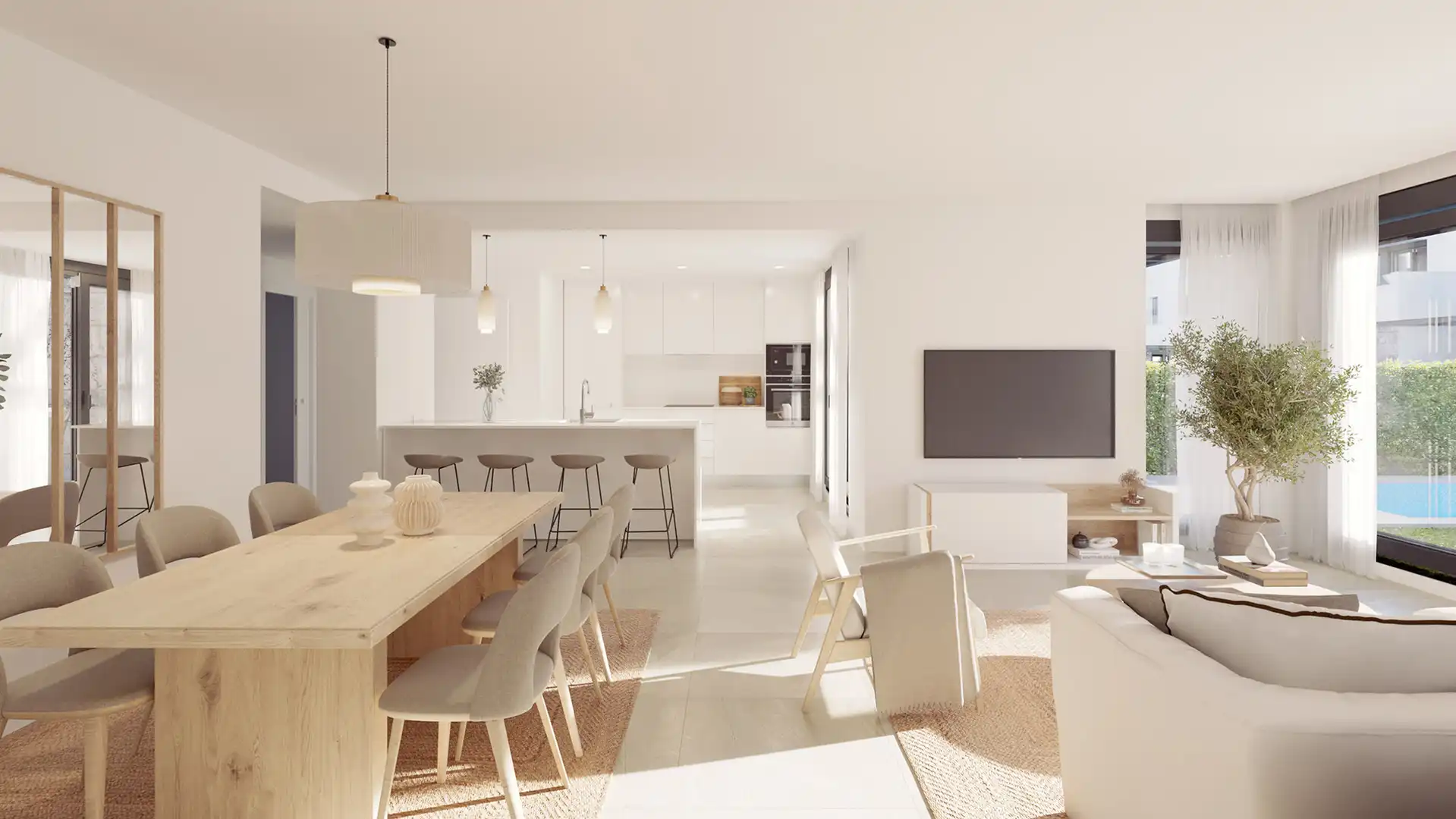 Sala d'estar de Casa o xalet en venda en  Palma de Mallorca amb Aire condicionat, Calefacció i Terrassa