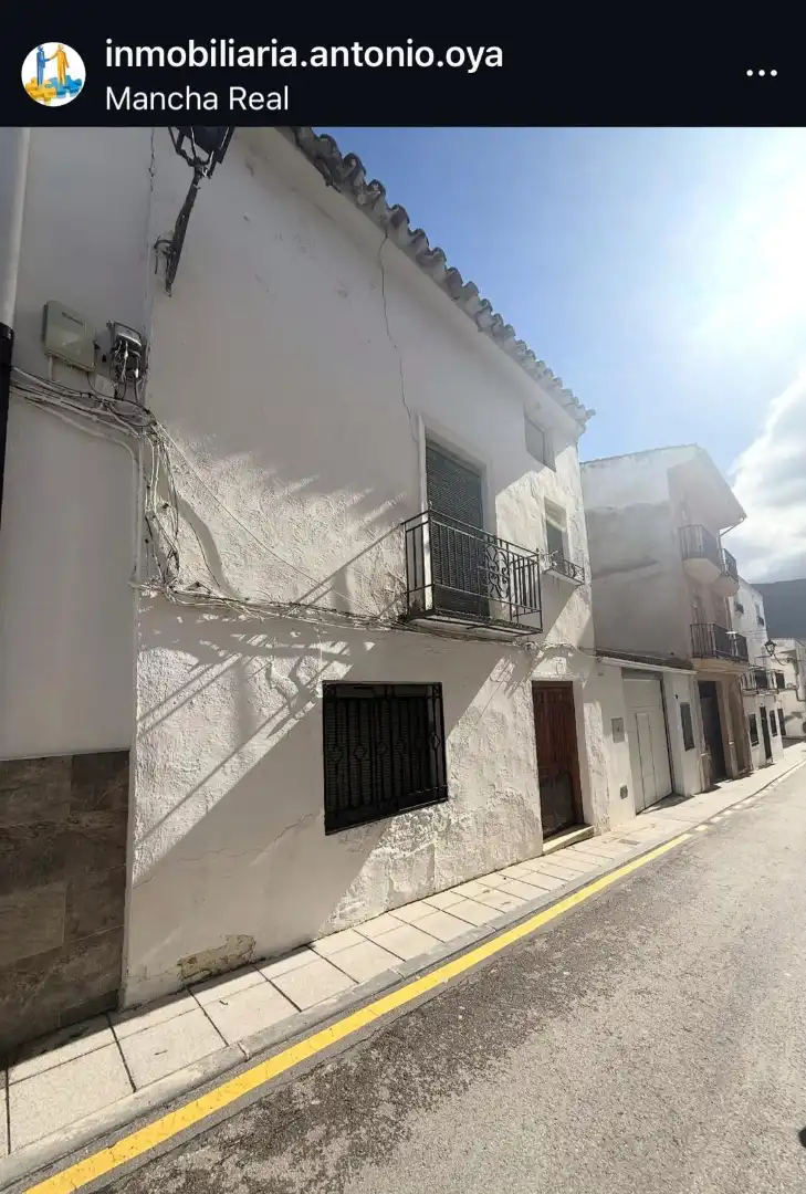 Vista exterior de Casa o chalet en venta en Mancha Real con Trastero