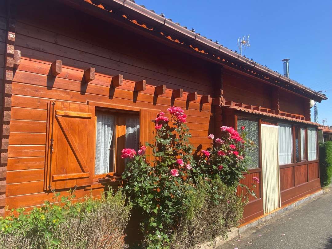 Jardí de Casa o xalet en venda en Ezcaray amb Calefacció, Jardí privat i Piscina