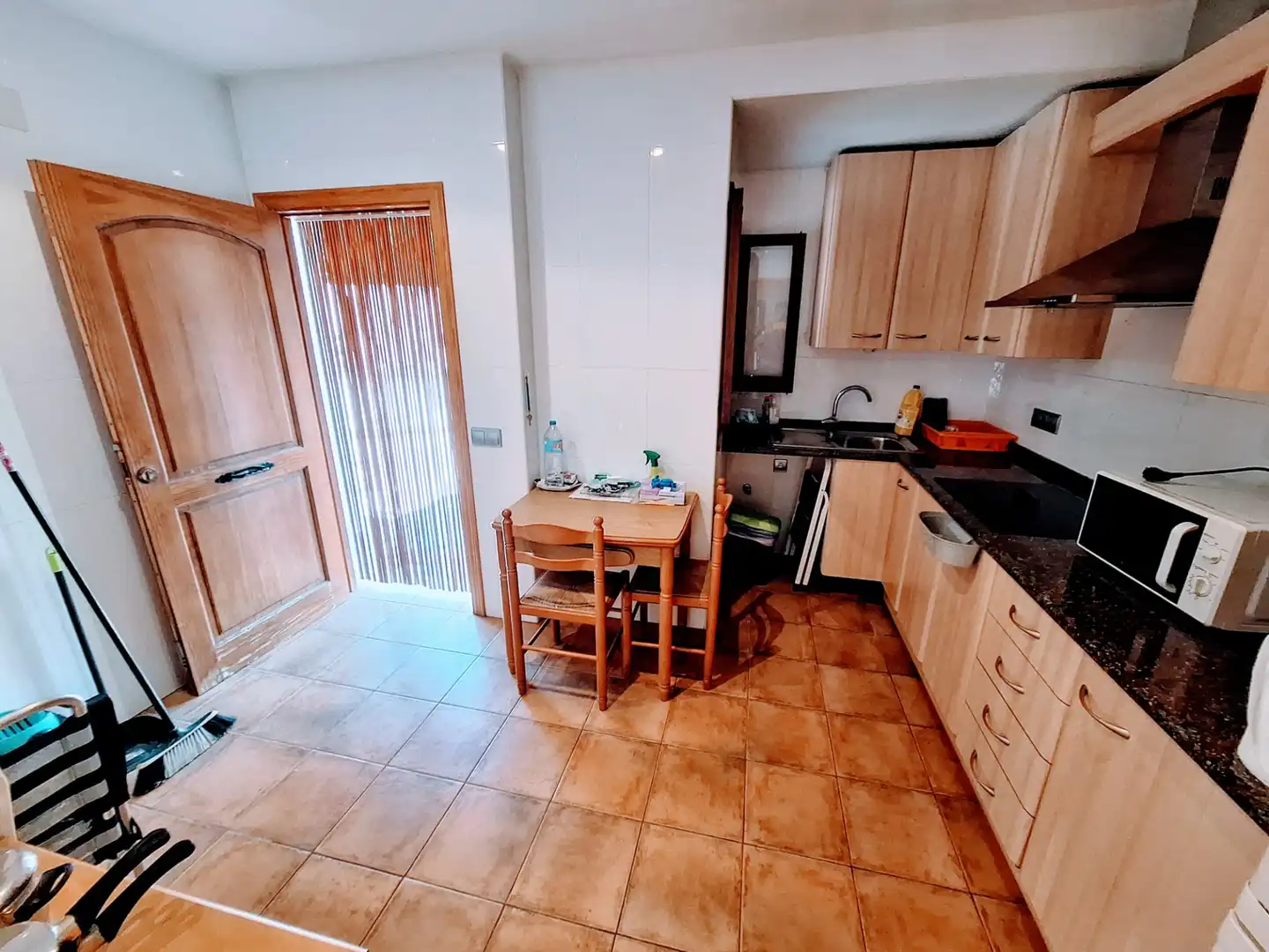 Cocina de Casa adosada en venta en Benicasim / Benicàssim con Terraza, Amueblado y Balcón