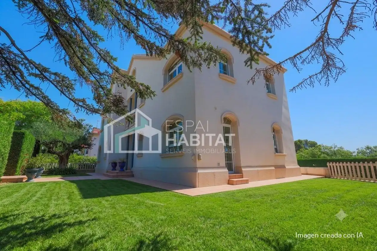 Jardí de Casa o xalet en venda en Vilassar de Dalt amb Calefacció, Jardí privat i Terrassa